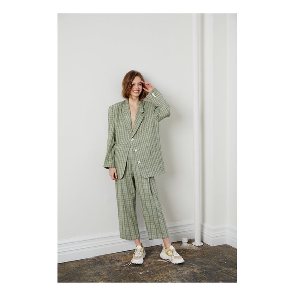 NWT | 310MOOD White Puzzle JOMO Blazer - Picture 4 of 7